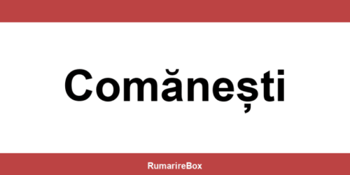 Contact depozit Sameday Comănești