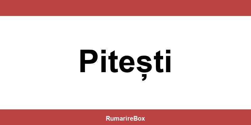 Contact depozit Sameday Pitești